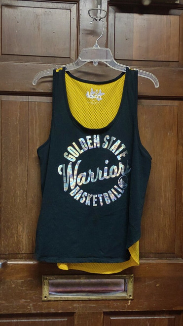 Touch By Alyssa Milano Golden State Warriors Basketball Tank Top Womens  XXL 2XL