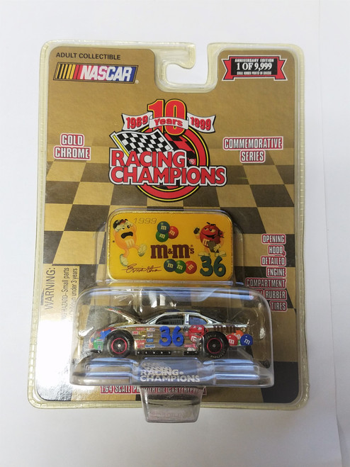 1999 Racing Champions Gold With Medallion 1:64 #36 Ernie Irvan/M&M's NASCAR