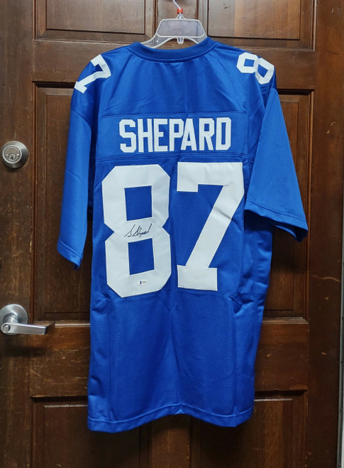 STERLING SHEPARD #87 New York Giants Autographed Custom Jersey Beckett COA