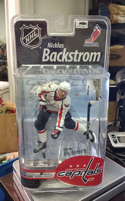 Nicklas Backstrom McFarlane Series 25 White Variant Washington 155/1000 f16