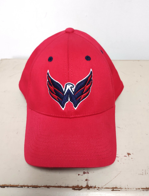 Old Time Hockey Red Washington Capitals Ball Cap Hat One Size OSFM