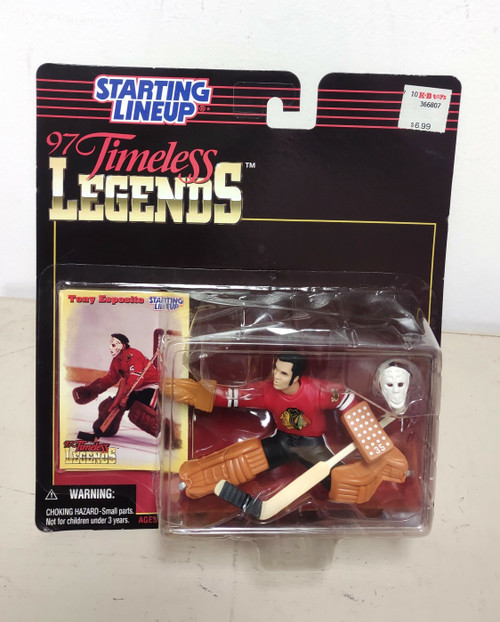 1997 Starting Lineup Timeless Legends TONY ESPOSITO Hockey Figure NOS NIP f18