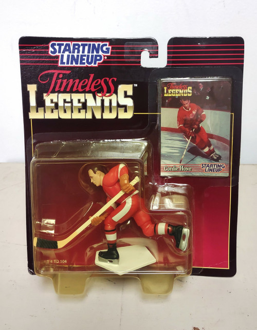 1995 Starting Lineup Timeless Legends GORDIE HOWE Hockey Figure NOS NIP f18