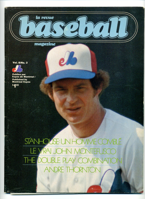 1976 La Revue Baseball Magazine Vol 8 #3 & 2 Scorecards Expos vs Cubs