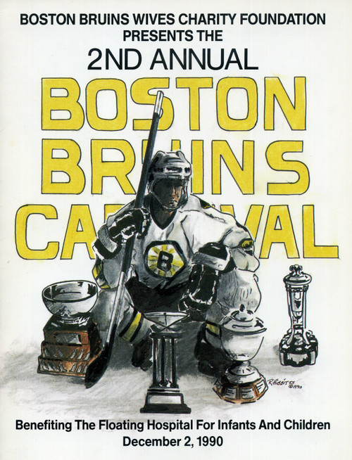 Boston Bruins Wives Charity Foundation 2nd Carnival Program December 2, 1990