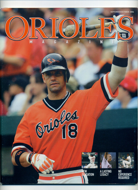 September/October 2004 Issue #3 Baltimore Orioles Magazine Baseball