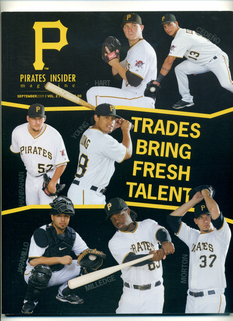 September 2009 Pittsburgh Pirates Insider Magazine Unscored