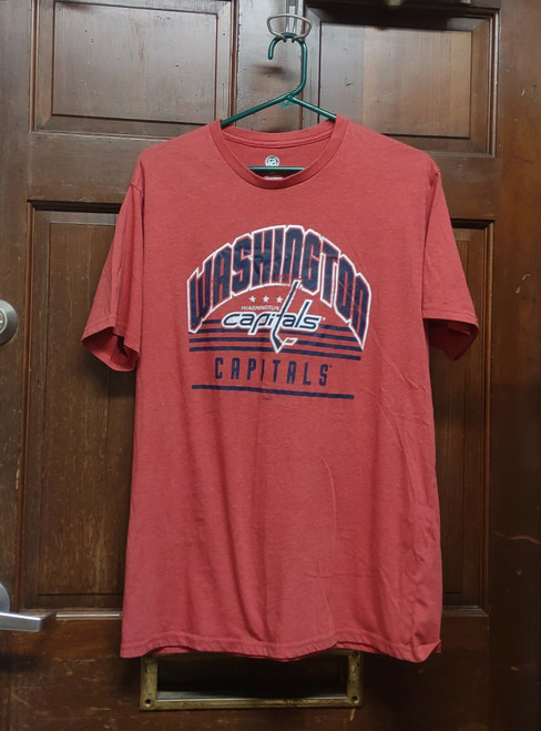 Official NHL Licensed Washington Capitals Red T-Shirt Tee Men's Size XL 46/48