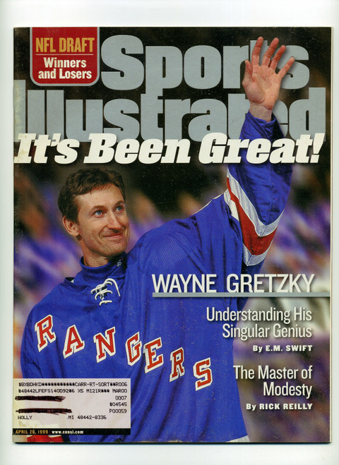 Sports Illustrated April 26, 1999 Wayne Gretzky "It's Been Great" Hockey