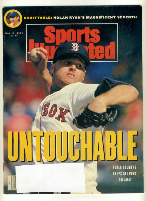 Sports Illustrated May 13, 1991 Untouchable Roger Clemens Keeps Blowing 'em Away