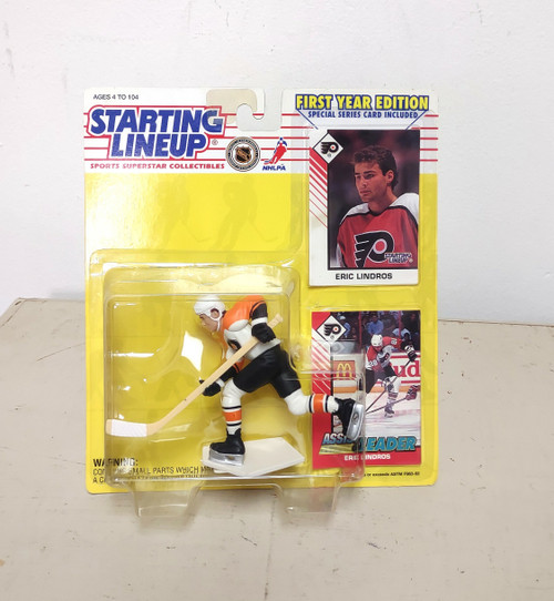 1993 Starting Lineup First Year Edition ERIC LINDROS Figure NOS NIP f17