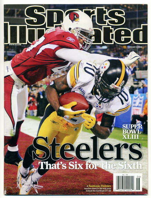 Sports Illustrated February 9, 2009 Steelers Super Bowl XLIII Champs    M391