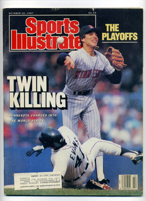 Sports Illustrated October 19 1997 "Twin Killing" Playoffs Minnetsota   M414
