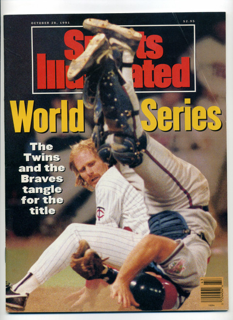 Sports Illustrated Magazine October 28, 1991 World Series Twins Braves   M429