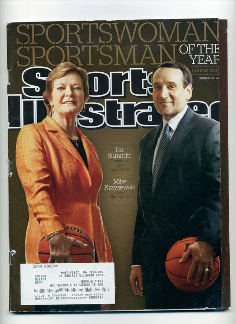 Sports Illustrated December 12, 2011 Sportsman/Woman Of The Year   M434