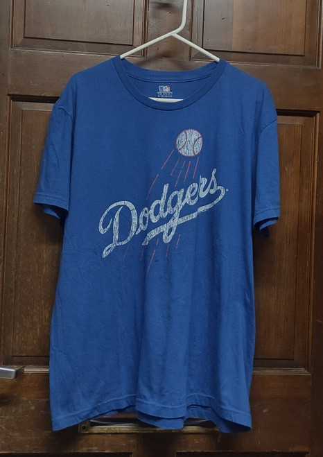 MLB Genuine Merchandise Los Angeles Dodgers Blue T-Shirt Men's Size 2XL XXL