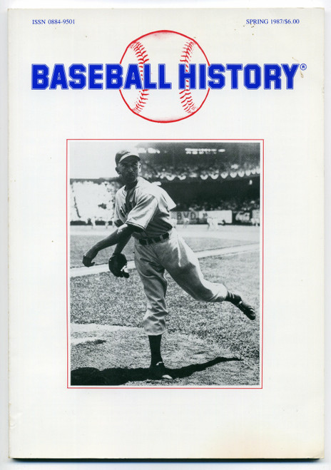 Baseball History Magazine Spring 1987   M444