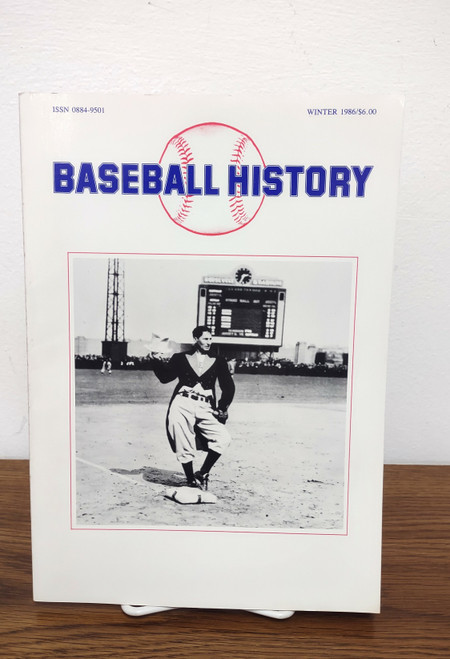 Baseball History Magazine Winter 1986   M445