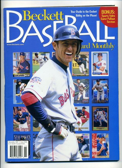Beckett Baseball Magazine #152 November 1997 Nomar Garciaparra Cover   M465