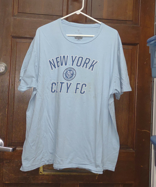 Fanatics Blue New York City Football Club NYCFC T-Shirt Men's Size 3XL XXXL