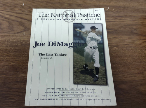 1999 SABR The National Pastime Number 19 Joe DiMaggio  M499