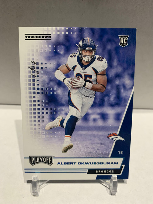 2020 Panini Playbook Touchdown Rookie Albert Okwuegbunam 1/1 #271 Rookie RC