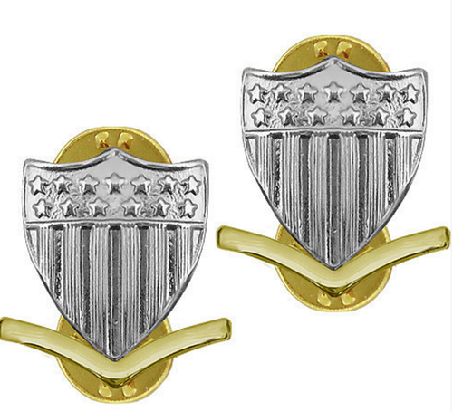 Vanguard Coast Guard Collar Device 3rd Class Petty Officer E4