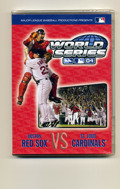 Official 2004 World Series Film Boston Red Sox vs St. Louis Cardinals DVD SEALED