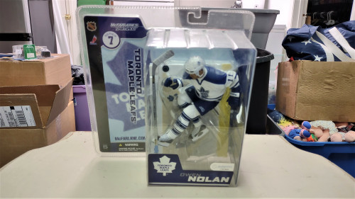 2003 McFarlane NHL Sports Picks Series 7 OWEN NOLAN White Jersey Figure f2