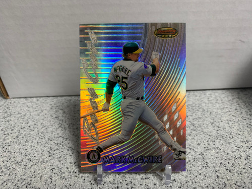 Mark McGwire 1997 Bowman's Best Best Cuts Refractor #BC5 Oakland Athletics