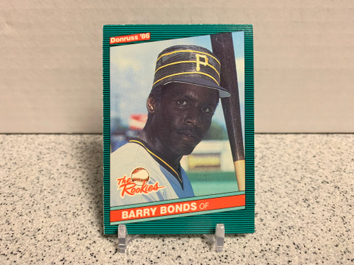 Barry Bonds 1986 Donruss The Rookies #11 Pirates