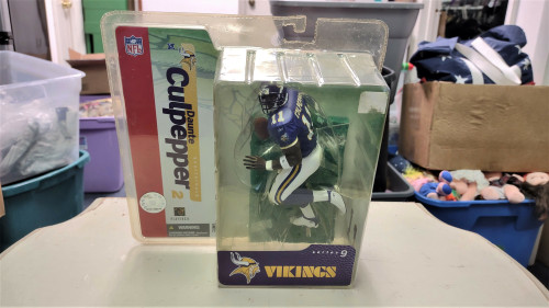 2004 McFarlane Series 9 DAUNTE CULPEPPER Figure NIP NOS Minnesota Vikings f7