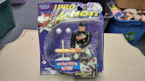 1998 Starting Lineup Pro Action CAL RIPKEN JR Figure Baltimore Orioles NOS f2