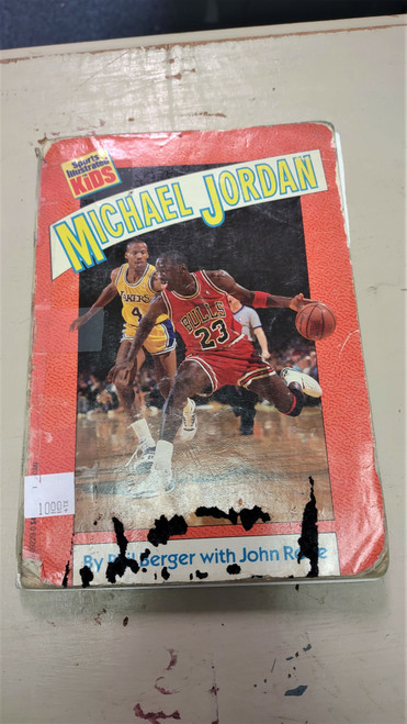 Vintage 1990 Sports Illustrated For Kids Book - Michael Jordan
