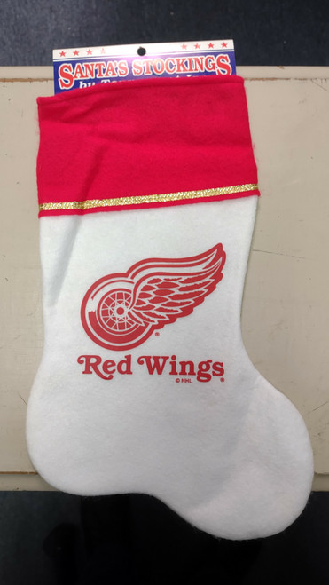 Topperscot Detroit Red Wings NHL Hockey Christmas Stocking NEW NWT NOS