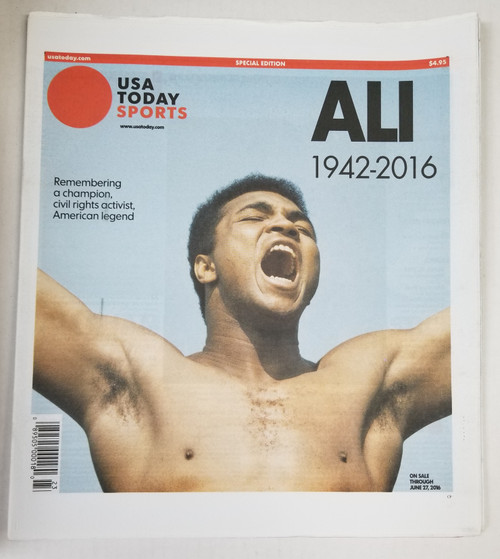 Remembering Muhammad Ali 1942-2016 USA Today Sports Special Edition Tribute