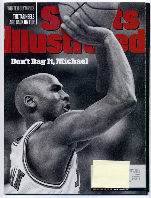 Sports Illustrated Magazine February 16 1998 Don't Bag It Michael Jordan