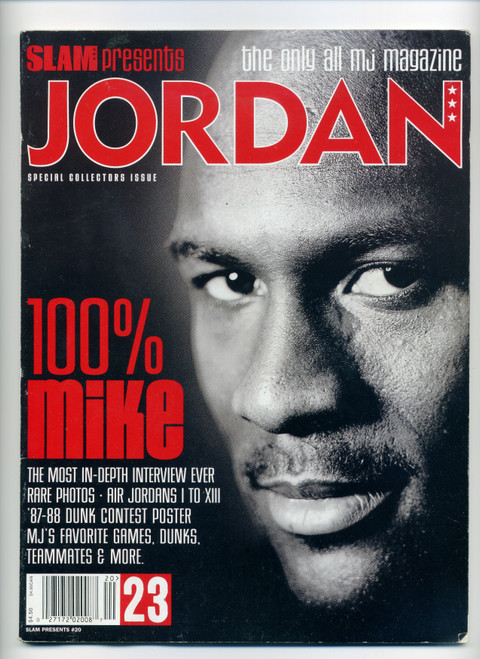 Slam Magazine Presents MICHAEL JORDAN 100% MJ Special Collectors Issue