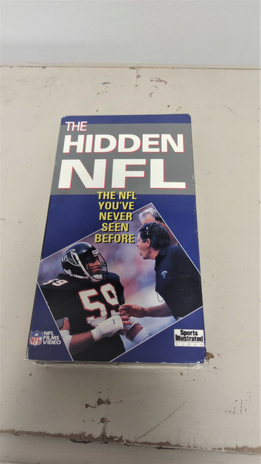 Vintage 1991 NFL Fims Sports Illustrated THE HIDDEN NFL VHS Video