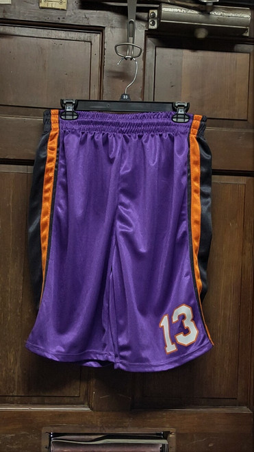 Just Play Pheonix Suns #13 Steve Nash Jersey Shorts Men's Size L Basketball