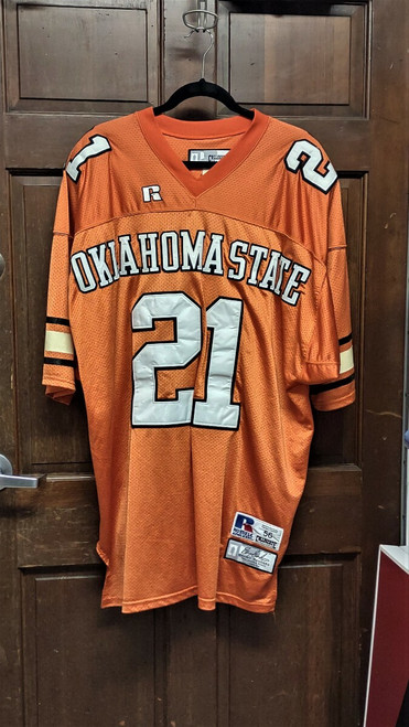 Russell Collegiate Legends Barry Sanders #21 Oklahoma State Jersey Size 56