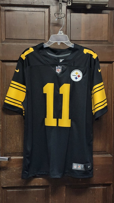 Nike On Field Pittsburgh Steelers #11 Chase Claypool Stitches Jersey Size XL