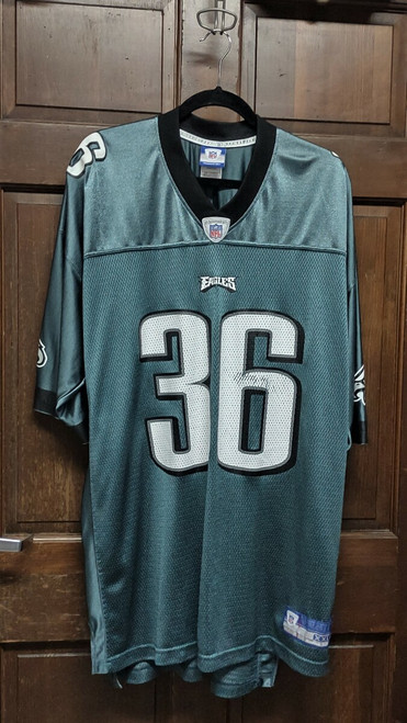 Reebok NFL Equipment Brian Westbrook #36 Philadelphia Eagles Jersey Size XXL 2XL