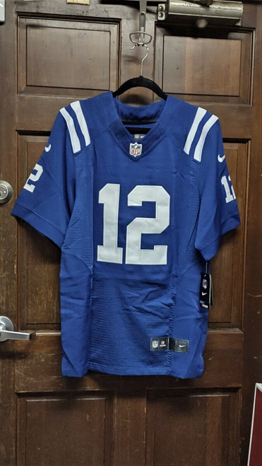 Nike NFL Onfield Andrew Luck #12 Indianapolis Colts Stitched Jersey Size 40 NWT