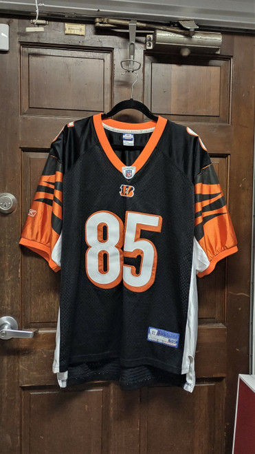 Reebok Cincinnati Bengals #85 Chad Johnson Football Jersey Ochocinco Size 52