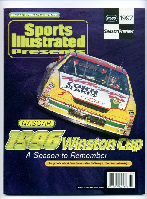 Sports Illustrated Magazine Collector's Edition 1996 Winston Cup Terry Labonte