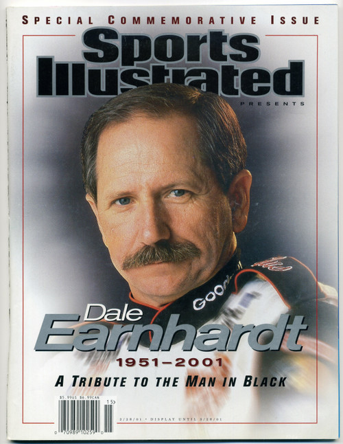 2001 Sports Illustrated Magazine Special Issue Dale Earnhardt Tribute