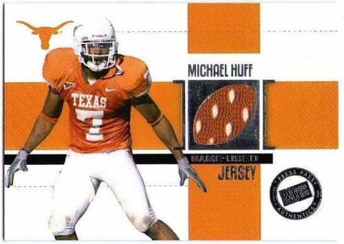 MICHAEL HUFF 2006 Press Pass Game Used Rookie Jersey Baltimore Ravens  (x)
