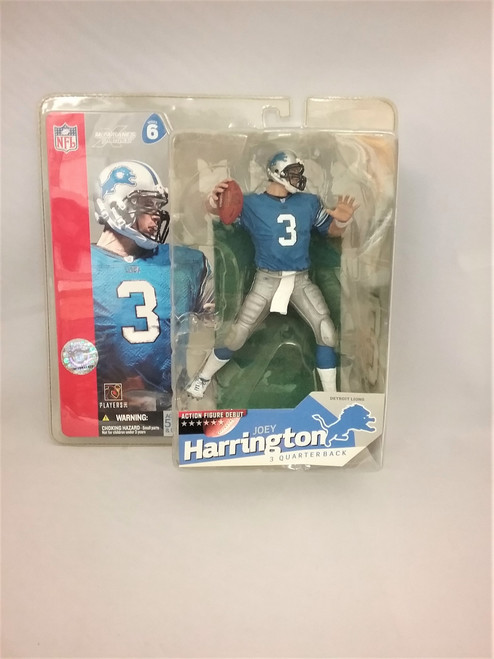 2003 Joey Harrington McFarlane Figure Debut NFL Series 6 NEW NOS f13