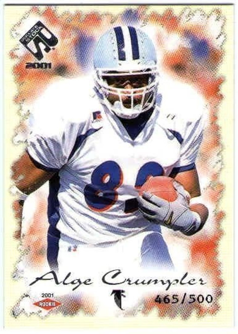 ALGE CRUMPLER 2001 Pacific Private Stock Retail Rookie Card 465/500 RC #103  (x)